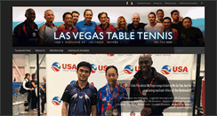 Desktop Screenshot of lasvegastabletennis.com